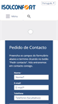 Mobile Screenshot of isolconfort.pt